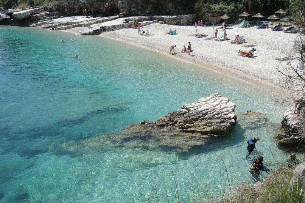 Corfu Island Kassiopi'S Best Sea View Apartment エクステリア 写真
